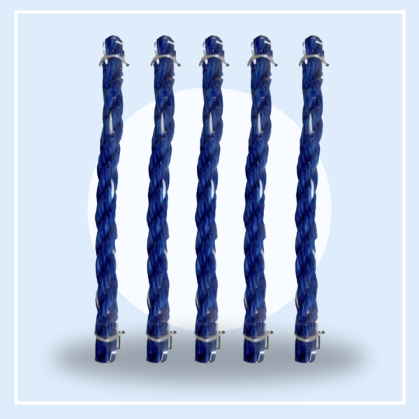 PP Oceanline Rope Blue with White 3-strand 20MM x 200MTR